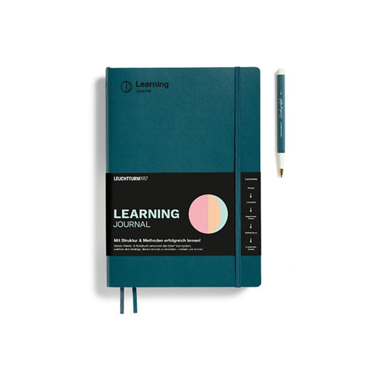 Leuchtturm 1917 Learning Journal in Pacific Green - B5 Notebooks Journals