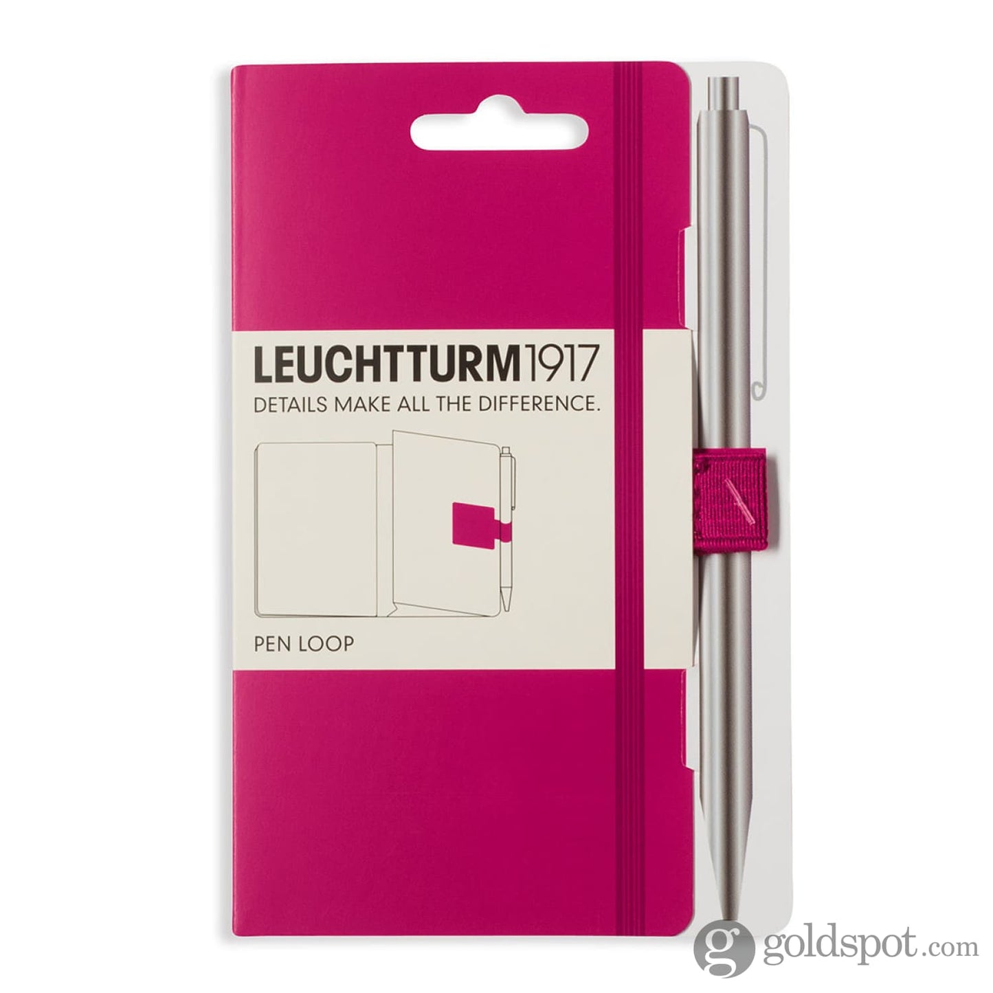 Leuchtturm 1917 Pen Loop in Berry Misc