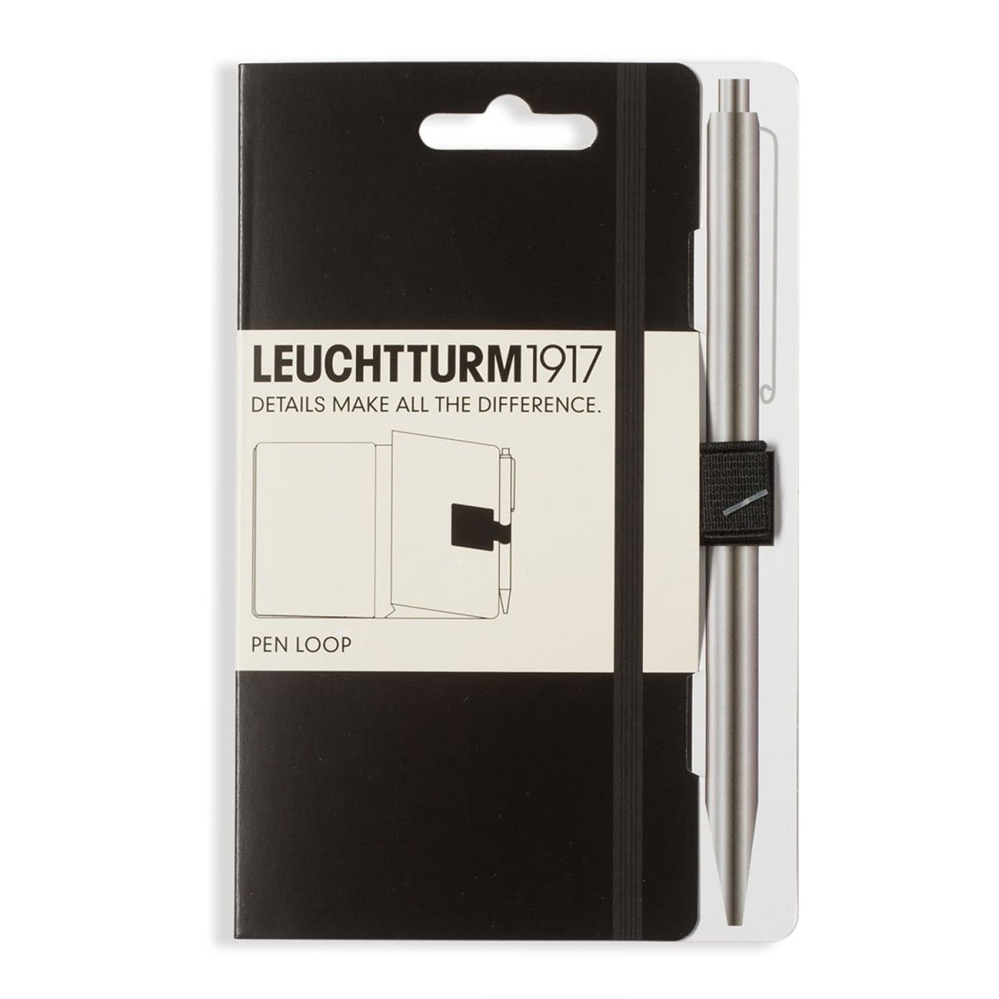 Leuchtturm 1917 Pen Loop in Black Accessory