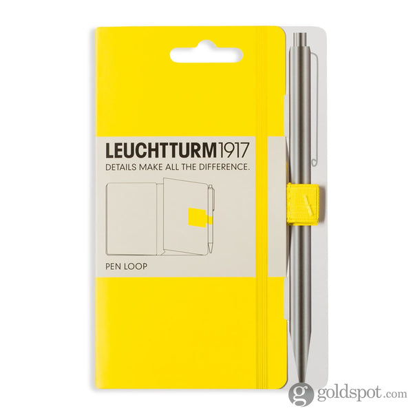 Leuchtturm 1917 Pen Loop in Lemon Yellow Accessory