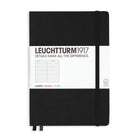 Leuchtturm 1917 Ruled Hardcover Lined Notebook in Black - A5 Notebook