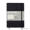 Leuchtturm 1917 Ruled Softcover Lined Notebook in Black - A5 Notebook