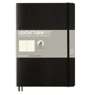 Leuchtturm 1917 Softcover Dot Grid Notebook in Black - A5