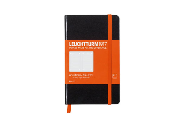 Leuchtturm1917 Hardcover Dot Grid Notebook in Black - A6 Notebook