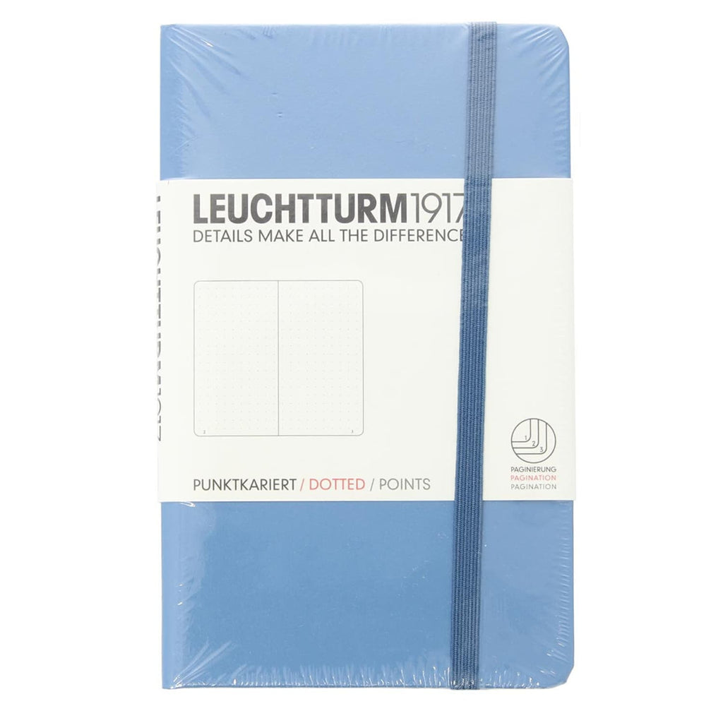 Leuchtturm1917 Hardcover Dot Grid Notebook in Nordic Blue - A6 Notebook