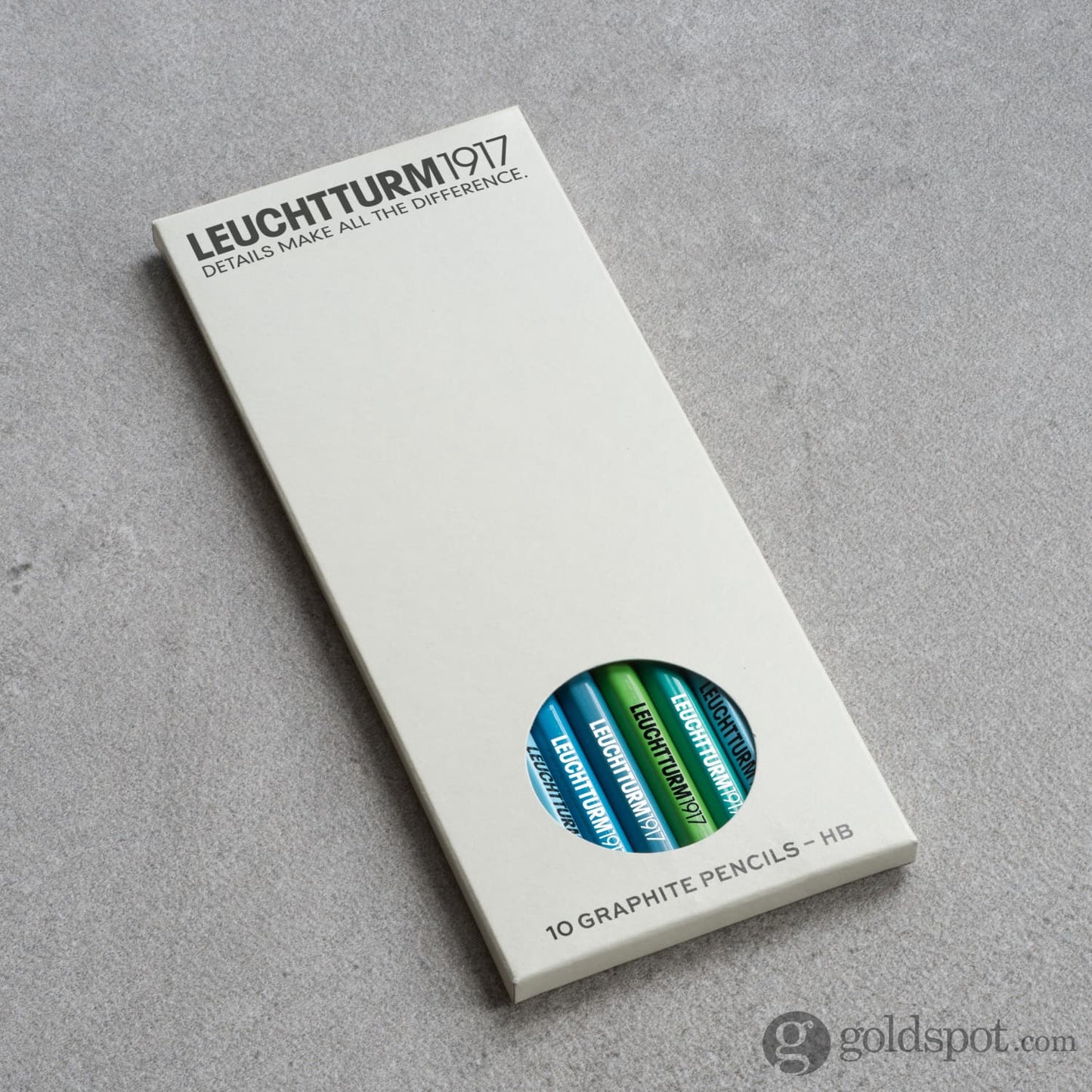 Leuchtturm1917 HB Pencils Unit Blue in Assorted Colors - Pack of 10 Pencil