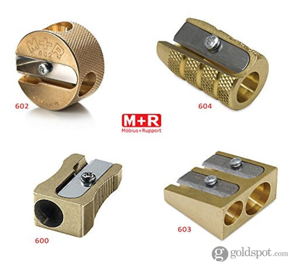 Mobius + Ruppert in Brass Pencil Sharpener in Single Wedge Accessory