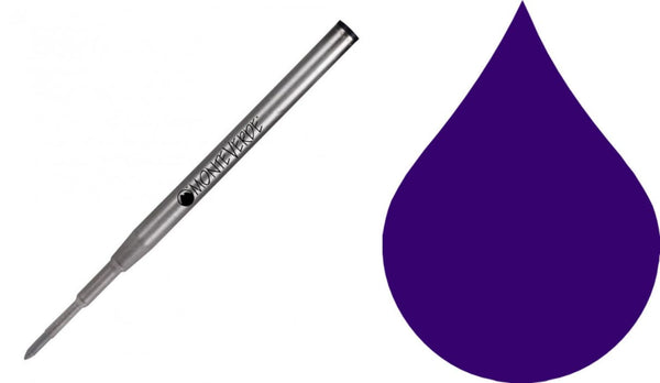 Montblanc Ballpoint Pen Refill in Purple by Monteverde - Medium Point Ballpoint Pen Refill