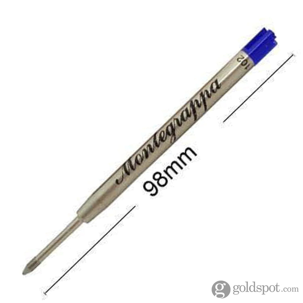 Montegrappa Ballpoint Pen Refill in Blue Medium Ballpoint Pen Refill