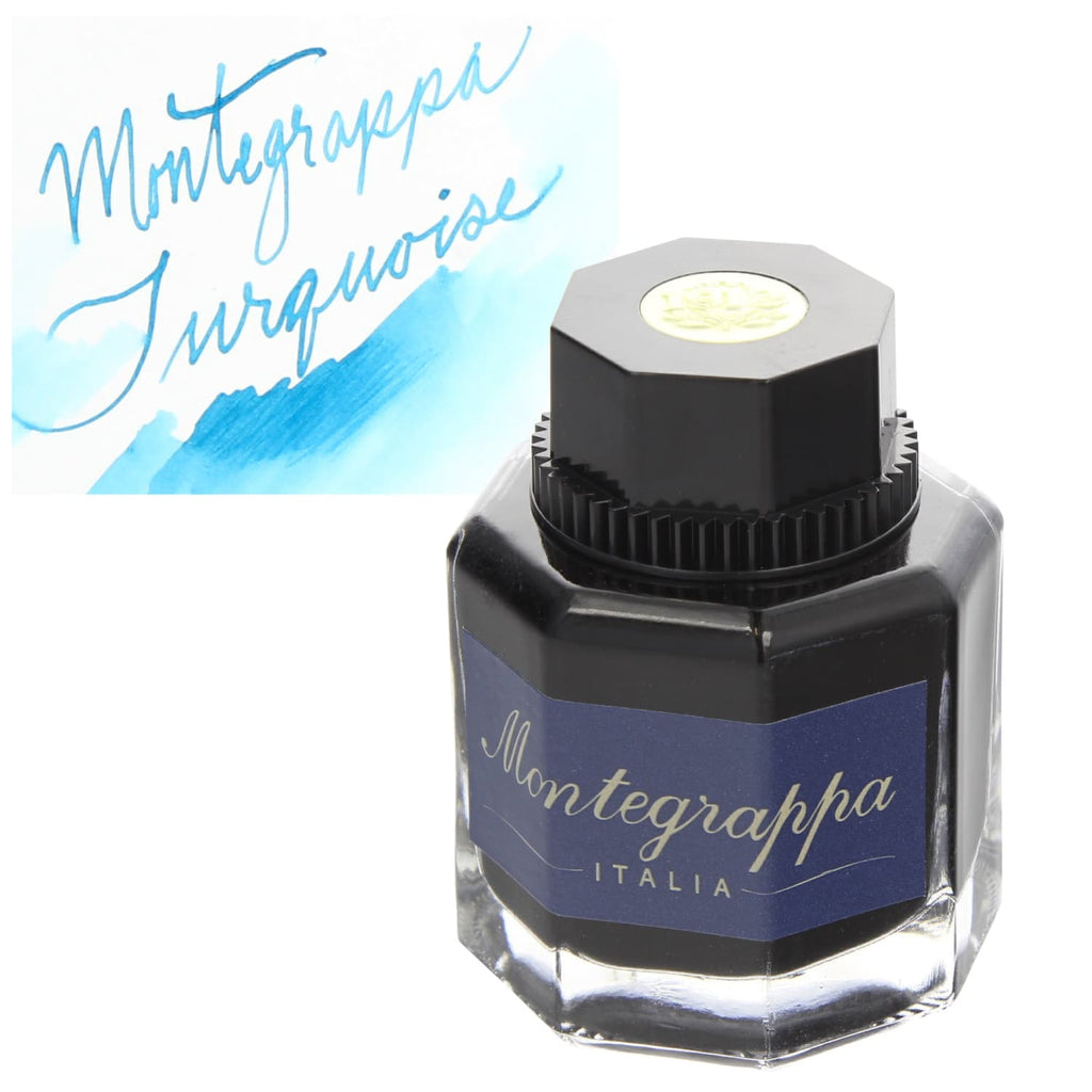Montegrappa Bottled Ink in Turquoise - 50 mL Bottled Ink