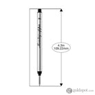 Montegrappa Large Capless Rollerball Refills Rollerball Pen
