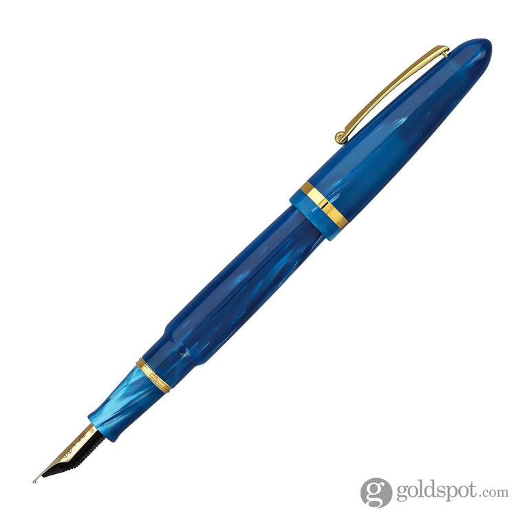 Montegrappa Venetia Fountain Pen in Turquoise Celluloid with 18kt gold nib - Limited Edition Fountain Pen