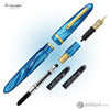 Montegrappa Venetia Fountain Pen in Turquoise Celluloid with 18kt gold nib - Limited Edition Fountain Pen