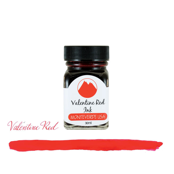 Monteverde Core Bottled Ink in Valentine Red - 30 mL Bottled Ink