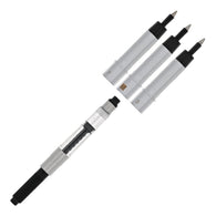 Monteverde Engage Replacement Ink Ball Kit (Chrome Tip + Converter) Rollerball Refill