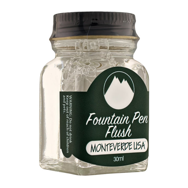 Monteverde Fountain Pen Flush to Clean Stubborn Build-Up 30ml Bottle Accessory