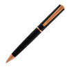 Monteverde Impressa Ballpoint Pen in Black with Rose Gold Trim Ballpoint Pen