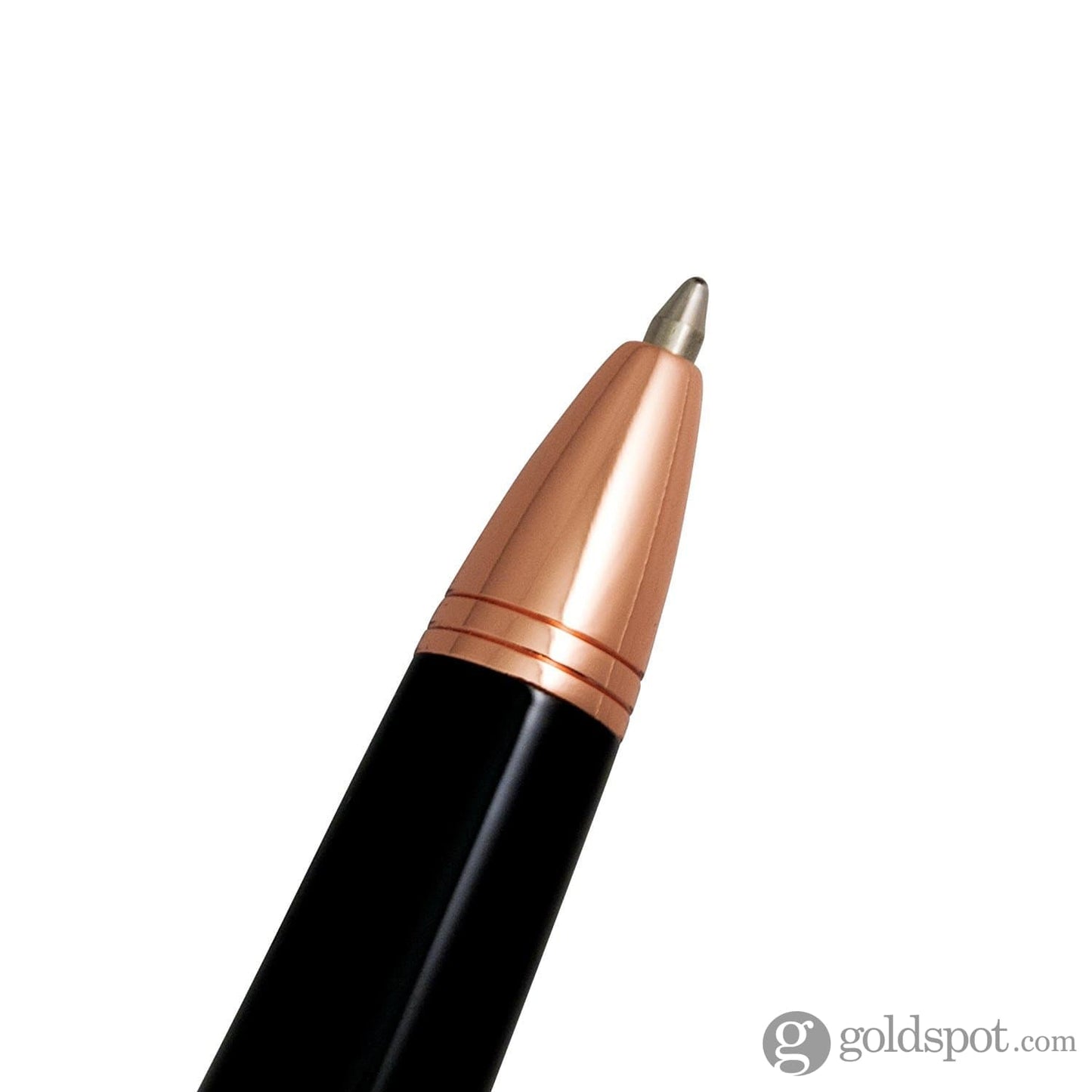 Monteverde Impressa Ballpoint Pen in Black with Rose Gold Trim Ballpoint Pen