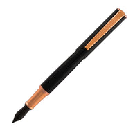 Monteverde Impressa Fountain Pen in Black with Rose Gold Trim