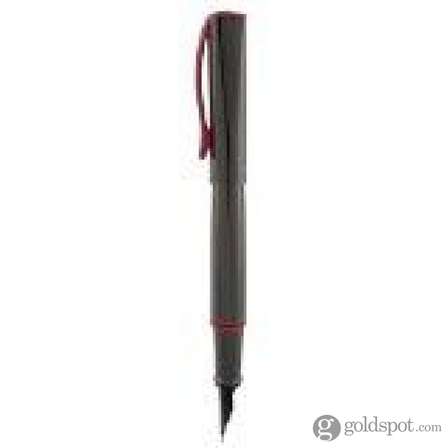 Monteverde Impressa Fountain Pen in Gunmetal with Red Trim Fountain Pen