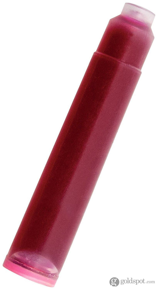 Monteverde Ink Cartridges International Size in Pink - Pack of 6 Fountain Pen Cartridges