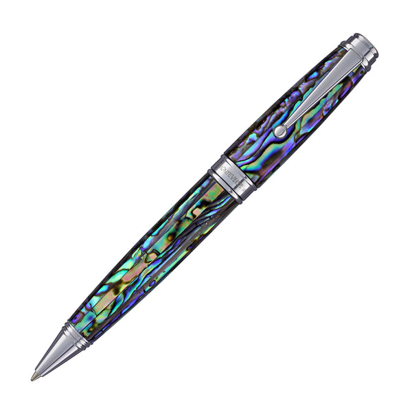 Monteverde Invincia Deluxe Ballpoint Pen in Abalone with Chrome Trim Ballpoint Pen