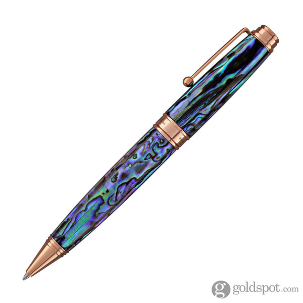Monteverde Invincia Deluxe Ballpoint Pen in Abalone with Rosegold Trim Ballpoint Pen