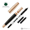 Monteverde Invincia Fountain Pen in Rose Gold & Carbon Fiber - Medium Point Fountain Pen