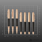 Monteverde Invincia Rollerball Pen in Rose Gold with Carbon Fiber Rollerball Pen