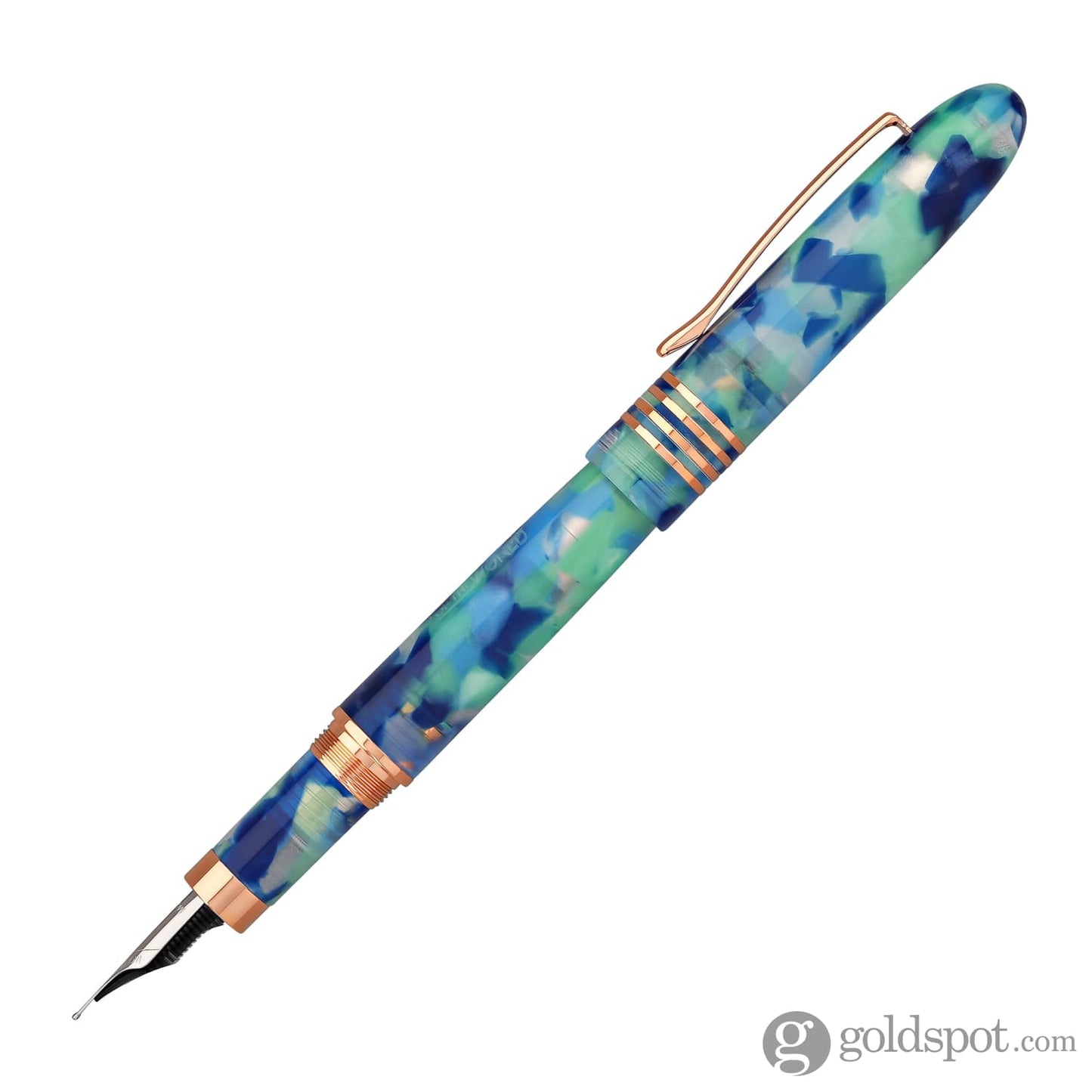 Monteverde Mountains of the World Fountain Pen in Blue Fountain Pen