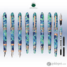 Monteverde Mountains of the World Fountain Pen in Blue Fountain Pen