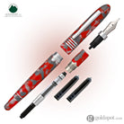 Monteverde Mountains of the World Fountain Pen in Ruby Fountain Pen