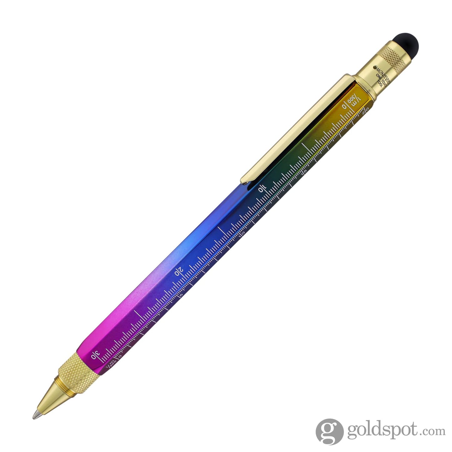 Monteverde One Touch Stylus Tool Ballpoint Pen in Rainbow Ballpoint Pen