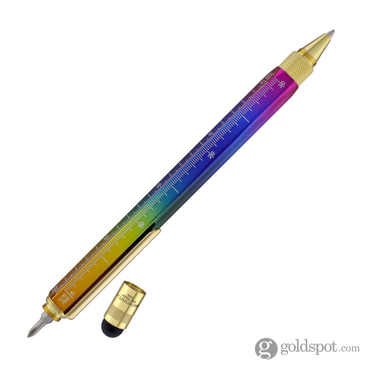 Monteverde One Touch Stylus Tool Ballpoint Pen in Rainbow Ballpoint Pen