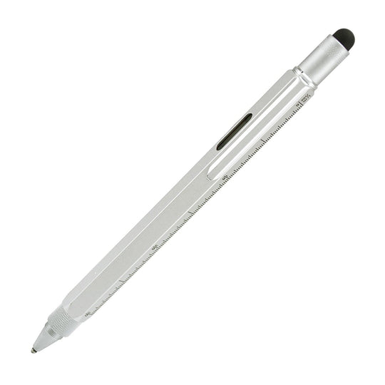Monteverde One Touch Stylus Tool Ballpoint Pen in Silver