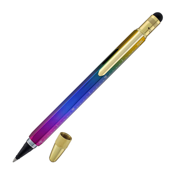 Monteverde One Touch Stylus Tool Ink Ball Pen in Rainbow Rollerball Pen