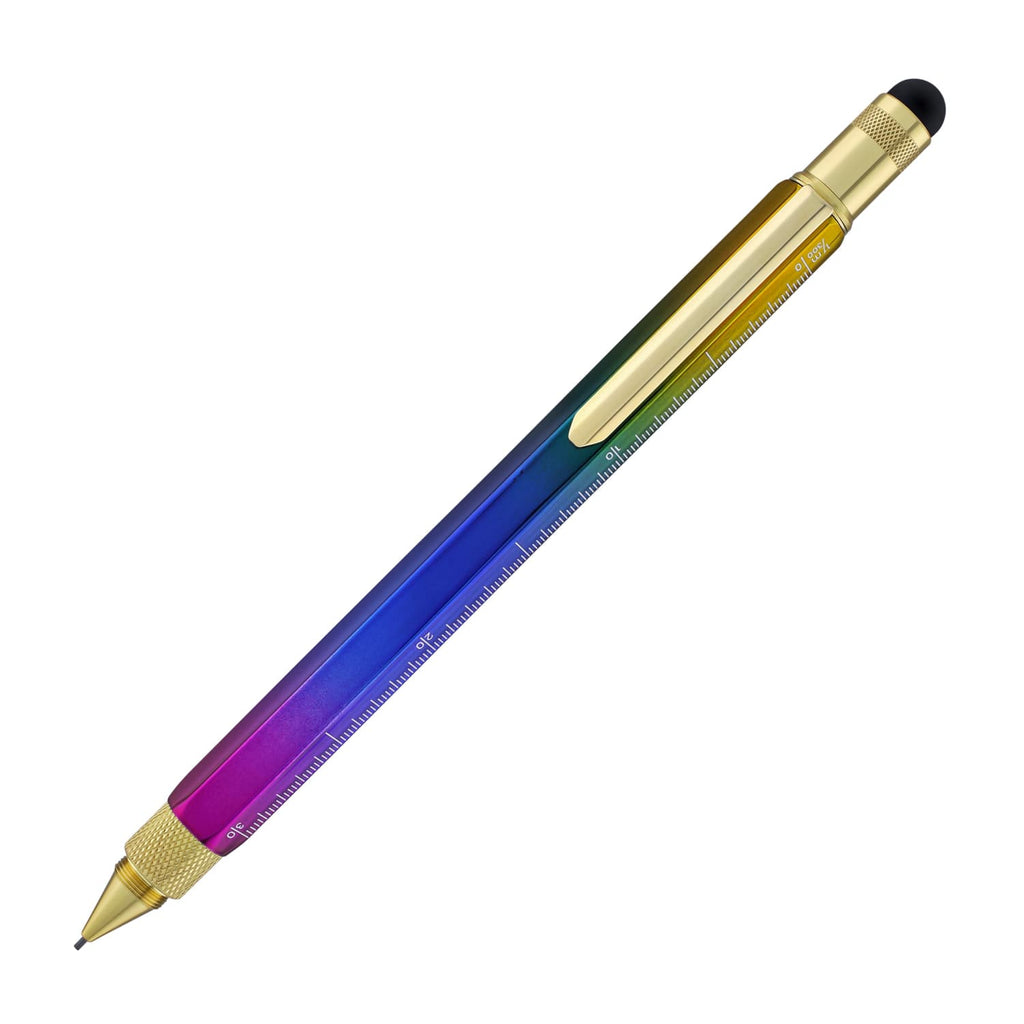 Monteverde One Touch Stylus Tool Mechanical Pencil in Rainbow - 0.9mm Mechanical Pencil