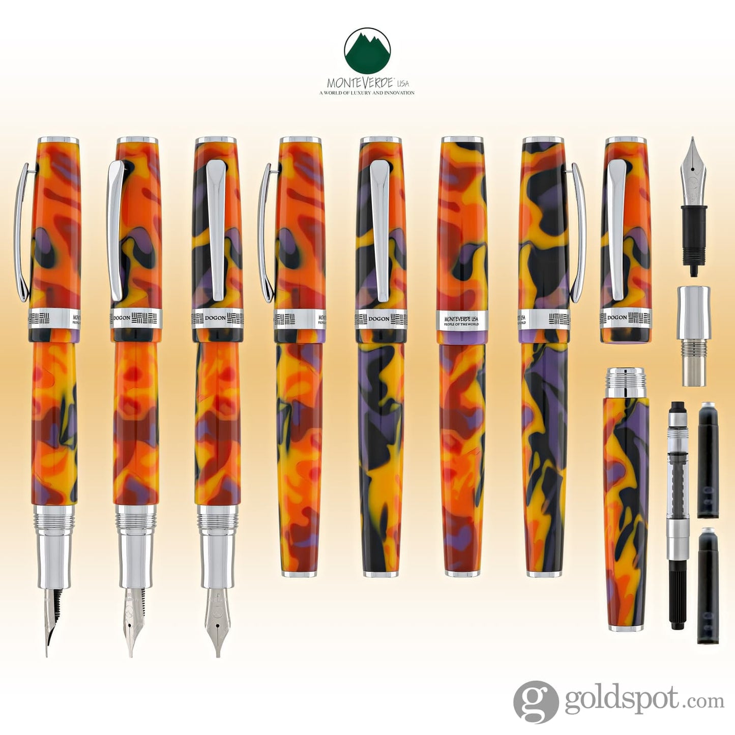 Monteverde People of the World Fountain Pen in Dogon Fountain Pen