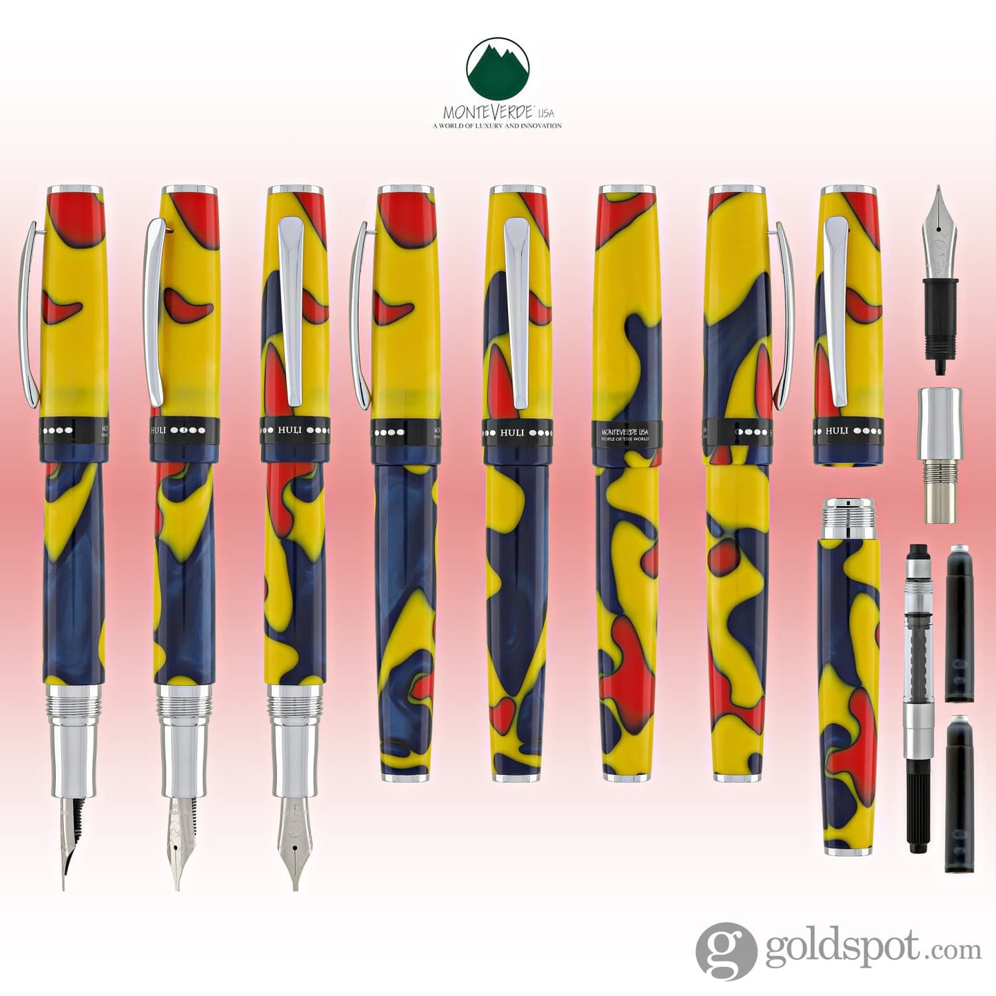 Monteverde People of the World Fountain Pen in Huli Fountain Pen