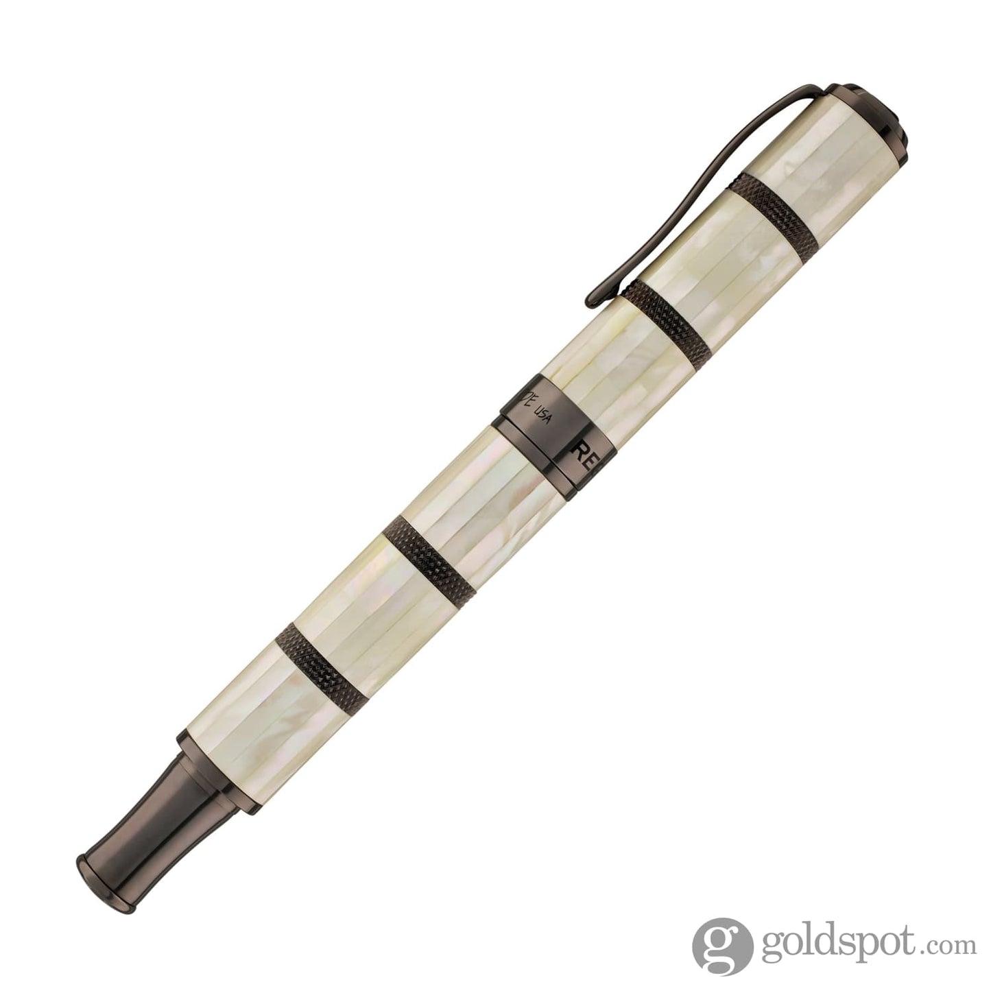 Monteverde Regatta Mother of Pearl Rollerball Pen in Gunmetal Limited Edition Rollerball Pen