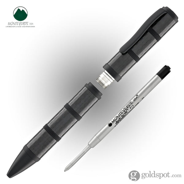 Monteverde Regatta Sport Ballpoint Pen in Full Carbon Fiber Ballpoint Pens