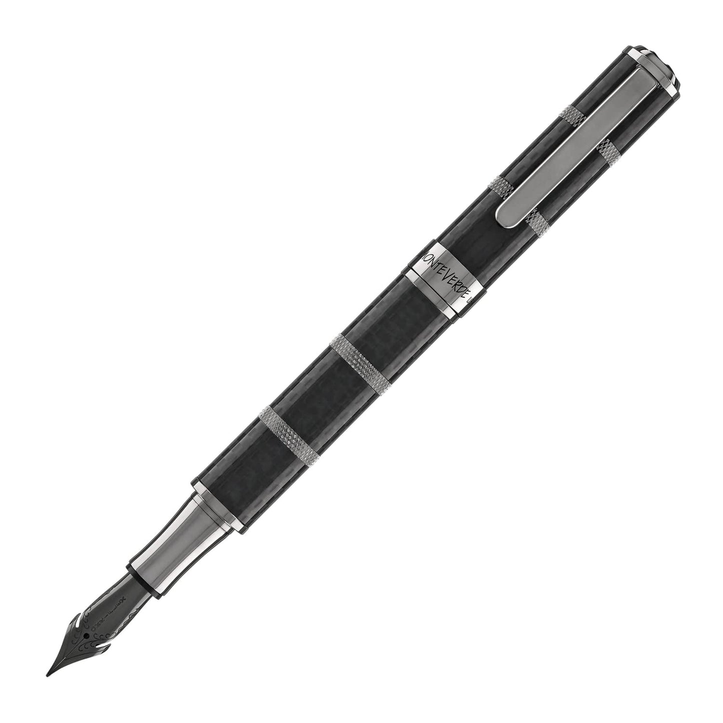 Monteverde Regatta Sport Fountain Pen in Full Carbon Fountain Pen