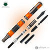 Monteverde Regatta Sport Fountain Pen in Orange/Carbon Fiber Fountain Pen