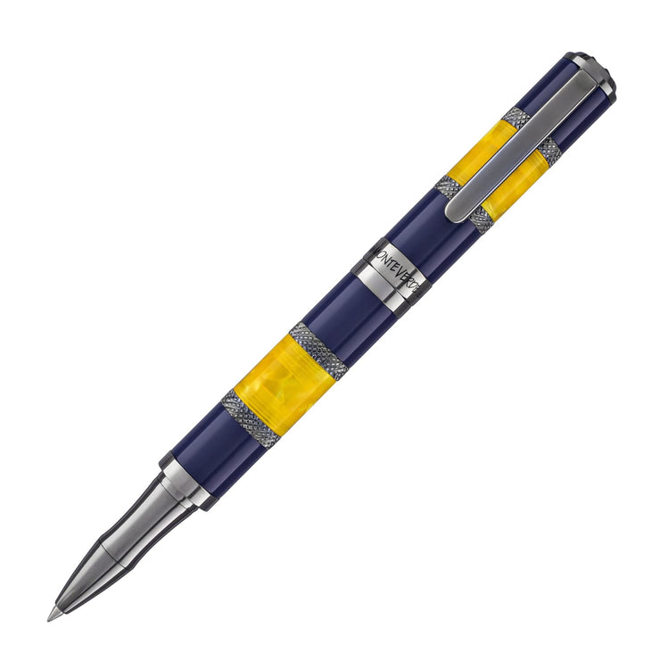 Monteverde Regatta Sport Rollerball Pen in Blue/Yellow Rollerball Pen