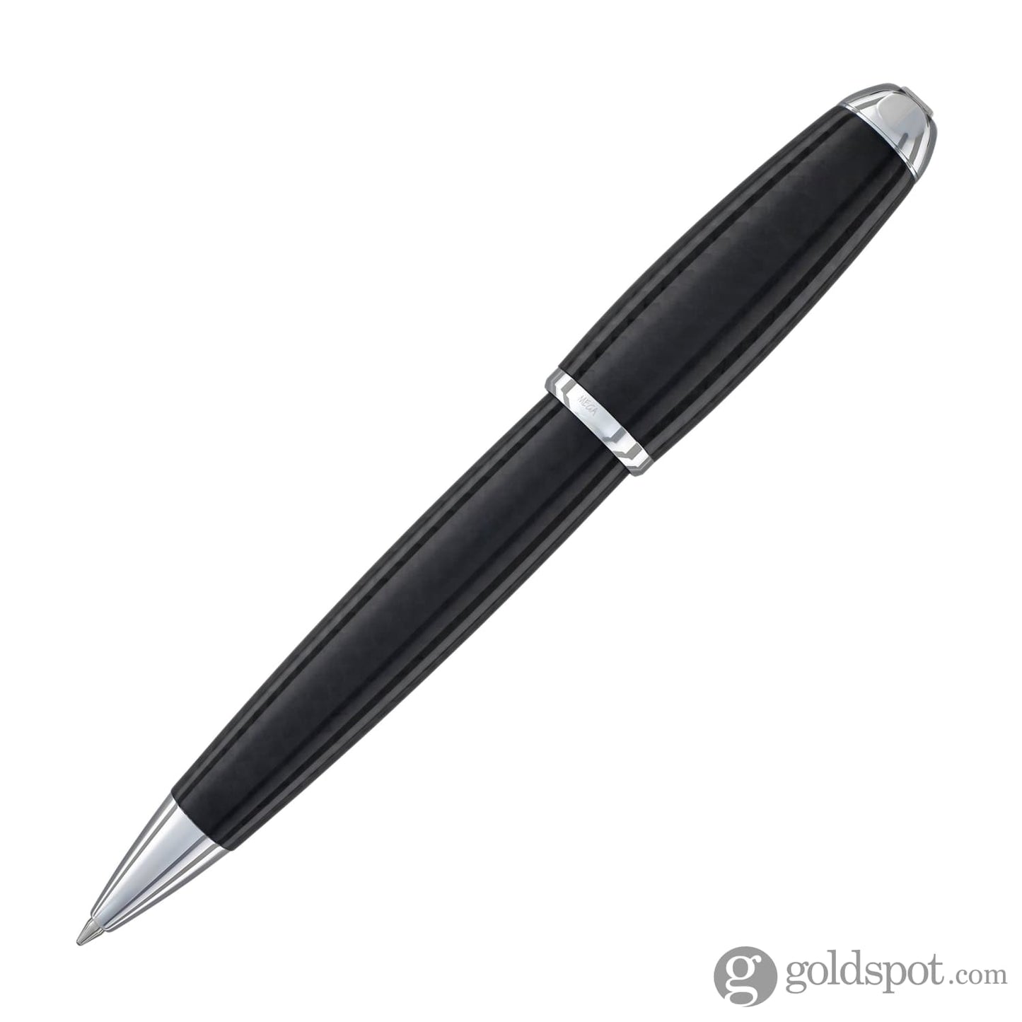 Monteverde Super Mega Ballpoint Pen in Carbon Fiber with Chrome Trim Ballpoint Pen