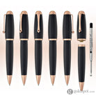 Monteverde Super Mega Ballpoint Pen in Carbon Fiber with Rosegold Trim Ballpoint Pen