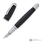 Monteverde Super Mega Fountain Pen in Carbon Fiber with Chrome Trim Fountain Pen