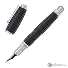 Monteverde Super Mega Fountain Pen in Carbon Fiber with Chrome Trim Fountain Pen