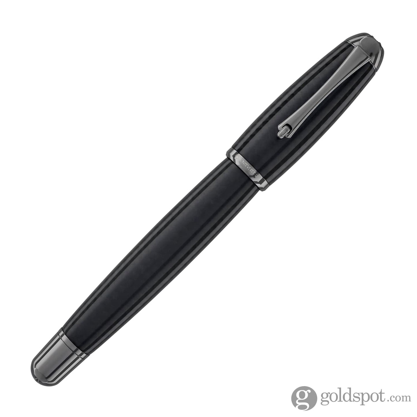 Monteverde Super Mega Fountain Pen in Carbon Fiber with Gunmetal Trim Fountain Pen