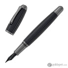Monteverde Super Mega Fountain Pen in Carbon Fiber with Gunmetal Trim Fountain Pen